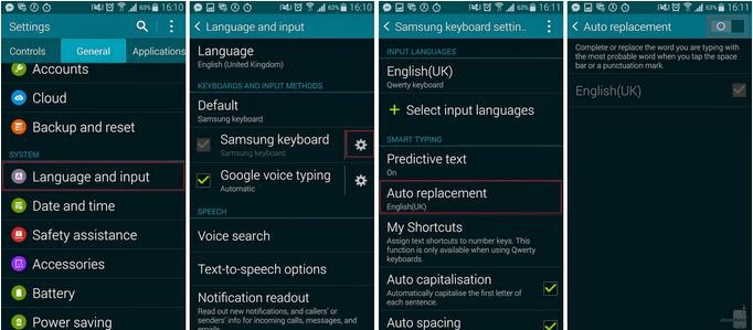 Cara Mengaktifkan dan Menonaktifkan Auto Correct Android